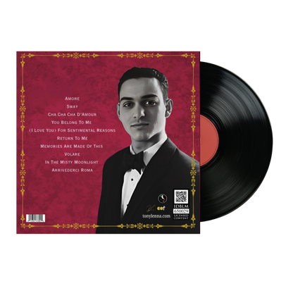 Vinilo de 12" "Tony Lenna Sings"