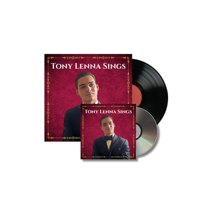 “Tony Lenna Sings!” CD/Vinyl Combo