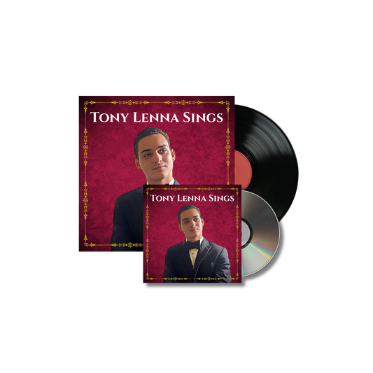 “Tony Lenna Sings!” CD/Vinyl Combo